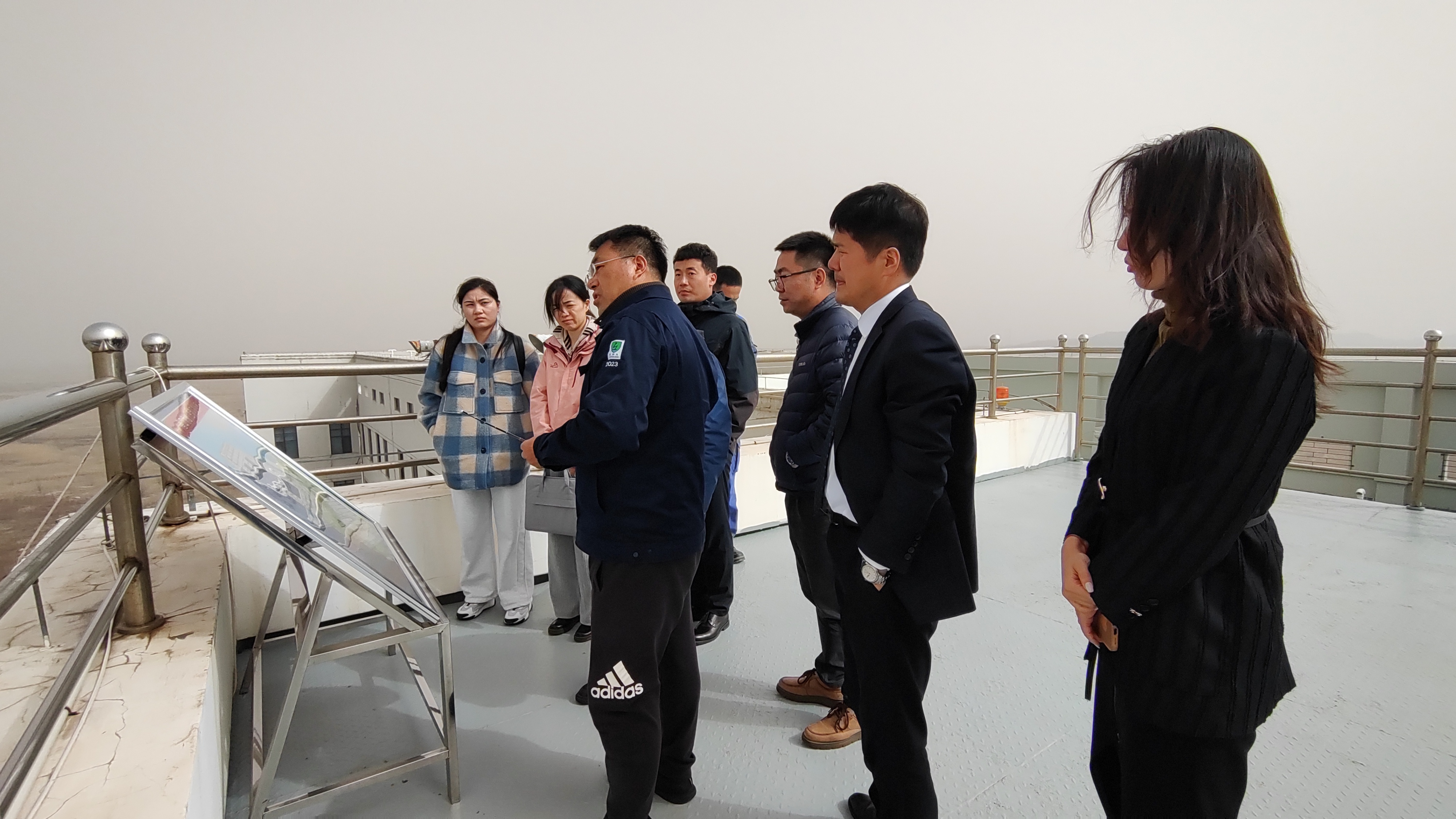 Mr. Su accompanied a central enterprise inspection team to conduct a special research on intelligent applications in the global perspective of smart fire protection projects